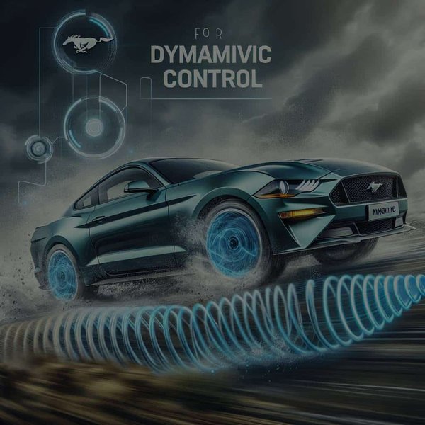 Quels sont les avantages de la suspension active MagneRide dans la Ford Mustang pour le contrôle dynamique?